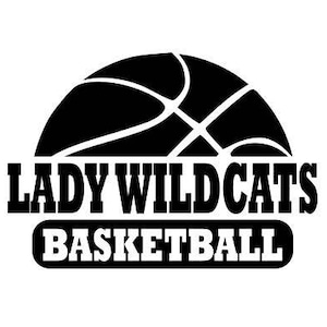 Lady Wildcats svg, Wildcats Basketball svg, Basketball svg ,SVG, DXF, EPS, Silhouette Studio, Cut Files, Digital Cut Files, Cricut