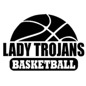 Lady Trojans Svg, Trojaner Basketball Svg, Basketball Svg, SVG, DXF, EPS, Silhouette Studio, schneiden Dateien, digitale geschnittene Dateien, Cricut