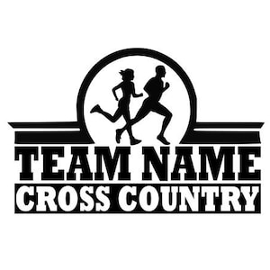 Cross Country, Cross Country svg, High School Cross Country Team, Svg, Dxf, Eps, Ai Silhouette Studio Cricut Design space Cut Files Sport