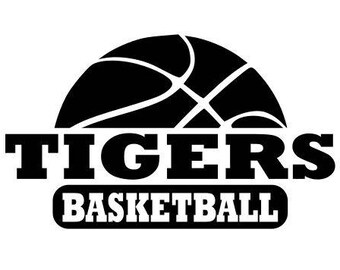 Tigers svg, Tigers Basketball svg, Basketball svg, Download Files SVG, DXF, EPS, Silhouette Studio, Cut Files, Digital Cut Files, Cricut