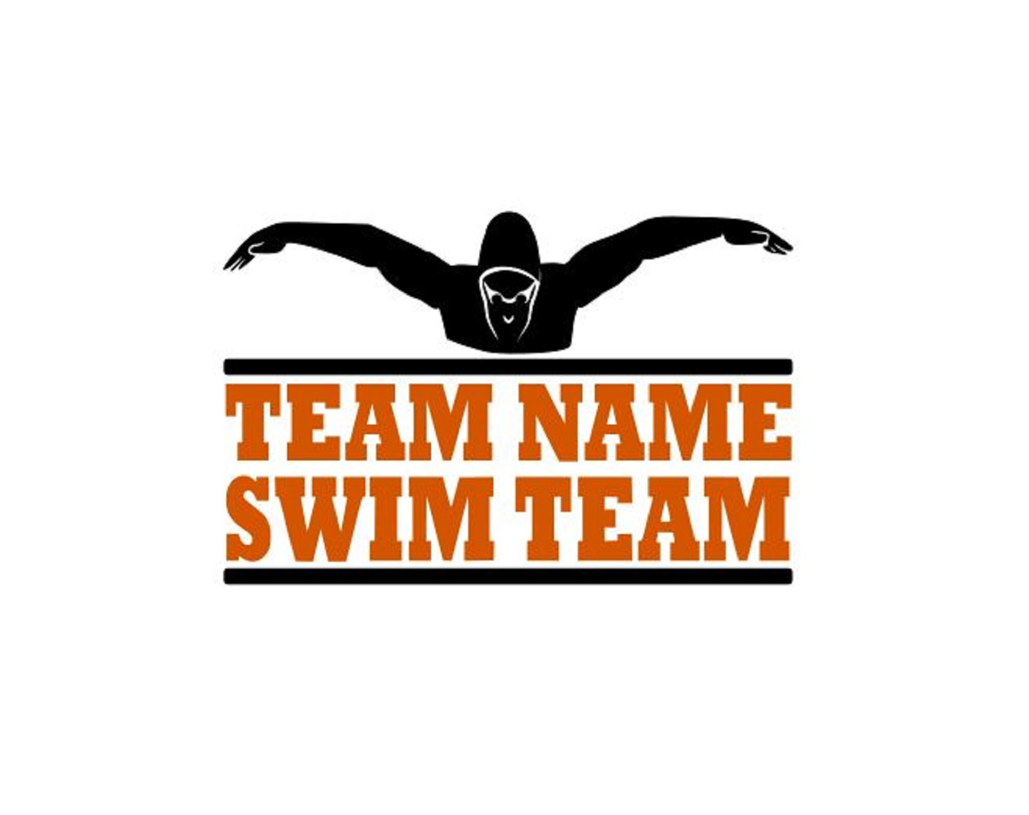 swim team svg