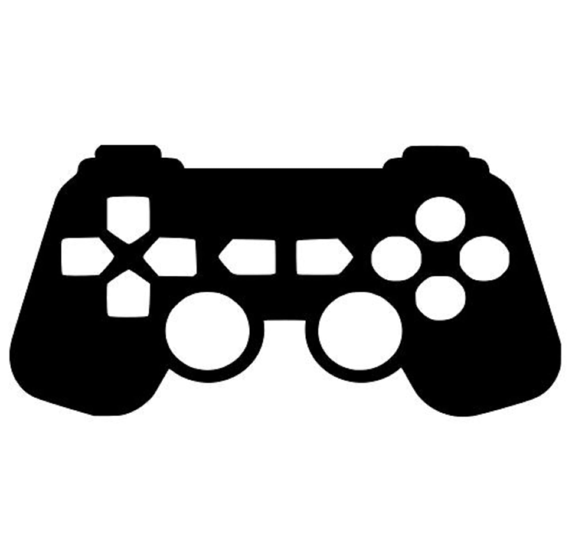 Game Controller Svg Gamer Svg Controller Svg Silhouette Dxf - Etsy