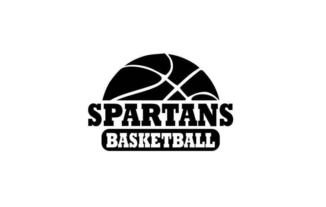 Spartans Svg, Spartans Basketball Svg, Basketball Svg, SVG, DXF, EPS