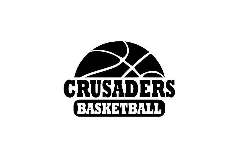 crusader basketball logo