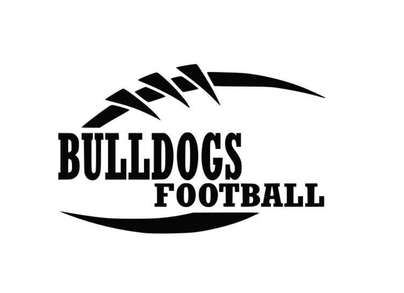 Download Bulldogs Football high school college SVG File Cutting DXF ...