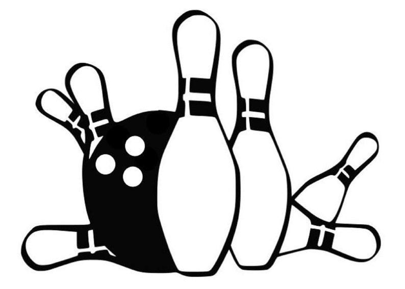 Bowling Svg Bowling Ball Svg Bowling Clipart Bowling Cut | Etsy