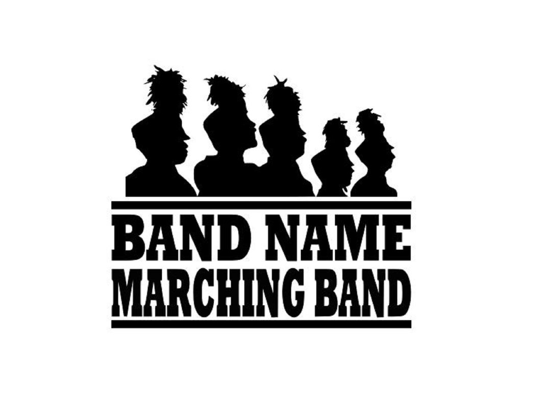 Marching Band Svg, Marching Band Mom Svg, Marching Band Hat, Cutting