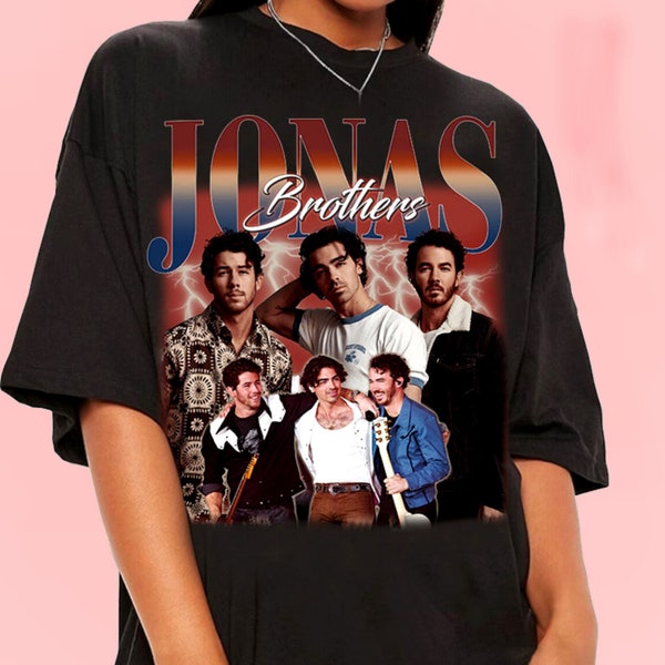 Vintage 90s Graphic Style Jonas Brothers Png, Jonas Brothers Png For Man And Women JN1, Jonas Brothers Classic Retro Png, Digital Download