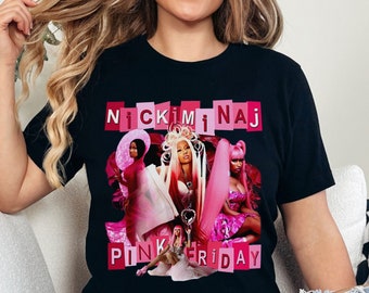 Nicki Minaj Png, Rapper Png, Nicki Minaj Tour Png, Pink Friday 2 Png, Retro Gag City Png, Rapper Homage Graphic Png,  Digital Download