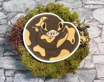 Königspyth, Schlange, Vinyl Aufkleber