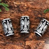 Viking Beard Beads Futhark Runes Hair Bead Dwarven Beard Ring, Asatru ...