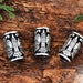 Viking Beard Beads Futhark Runes Hair Bead Dwarven Beard Ring, Asatru ...