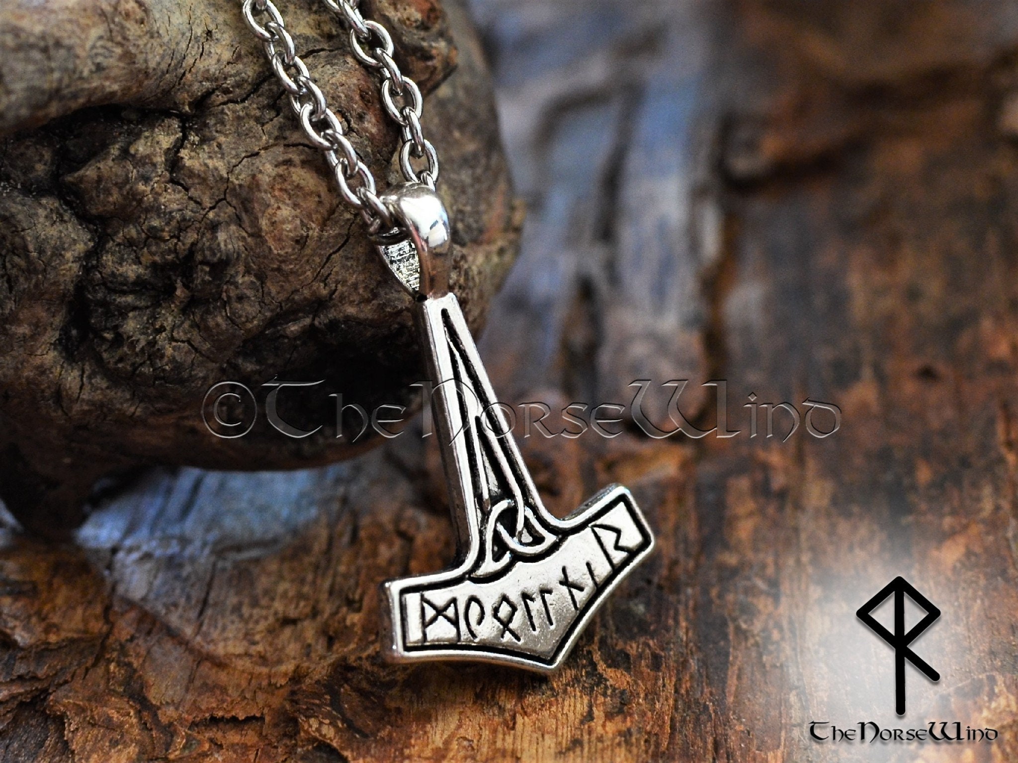 Hand Forged Thor Hammer Pendant | Forged Steel Thor's Mjolnir – Sons of  Vikings