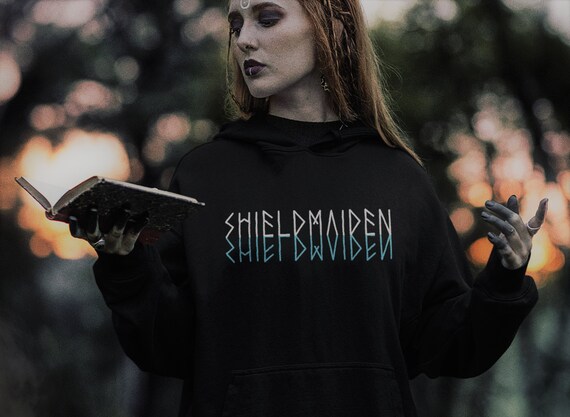 Viking Shieldmaiden T-Shirt, Norse Streetwear Women's Tee