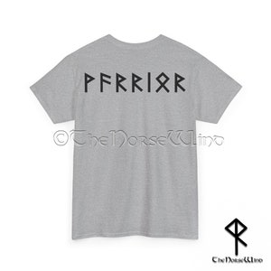 Custom Viking Runes T-shirt - NAME in RUNES - Personalized Norse Mythology Tee, Unisex Futhark Runes Shirt, Viking Dad Gift, Sizes S-5XL