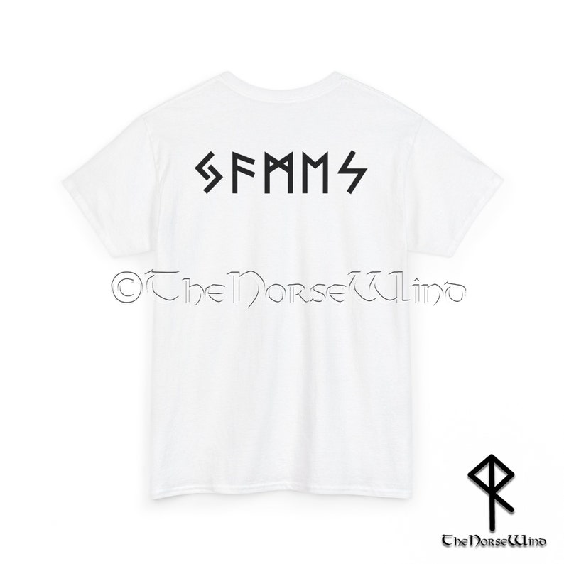 Custom Viking Runes T-shirt - NAME in RUNES - Personalized Norse Mythology Tee, Unisex Futhark Runes Shirt, Viking Dad Gift, Sizes S-5XL