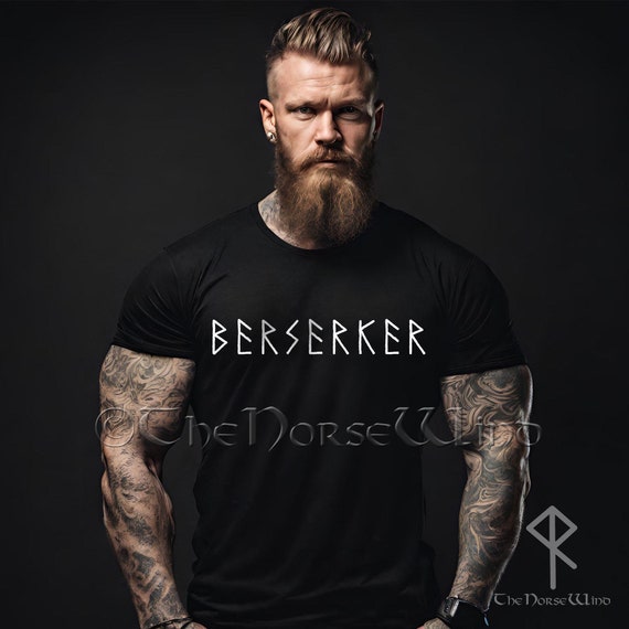 Berserker, Runes Viking, Norse T-Shirt Berserker, Runes Viking, Norse T-Shirt