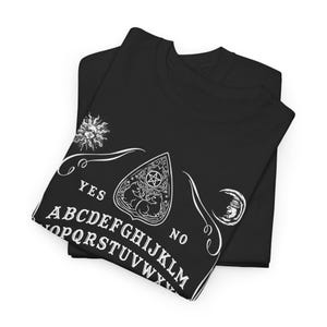 Spirit Board T-Shirt, Witch Ouija Board T-Shirt in Black, Witch Gothic Tee, Wiccan Clothing Witches Gift - Pagan Tee Shirt, Unisex / S - 5XL image 8