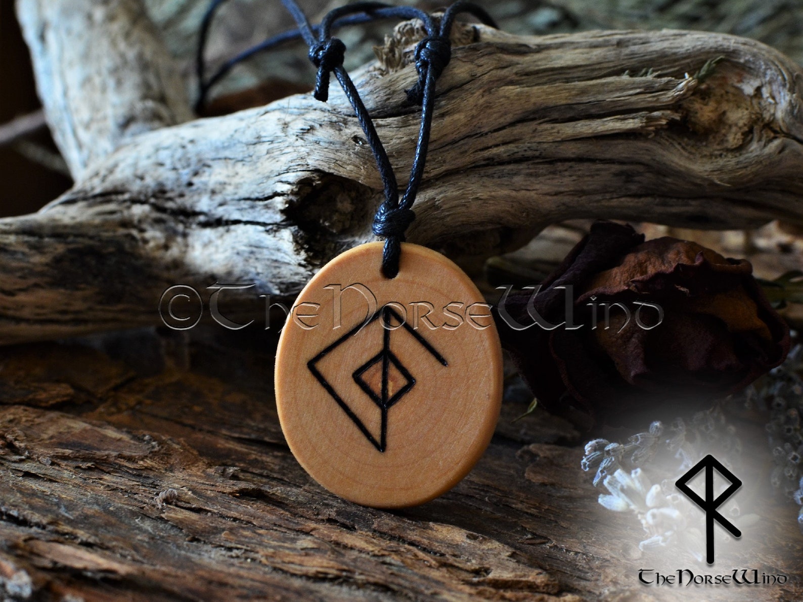 Viking Necklace Rune Love Amulet Attraction Love Virility / - Etsy