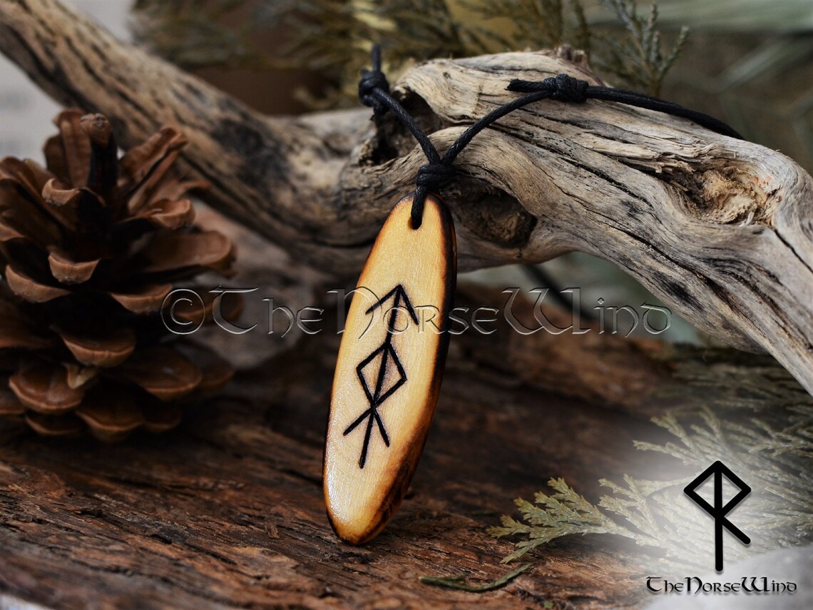 Runen Schutz Amulett für Haus und Wohnung Halskette Anhänger Etsy