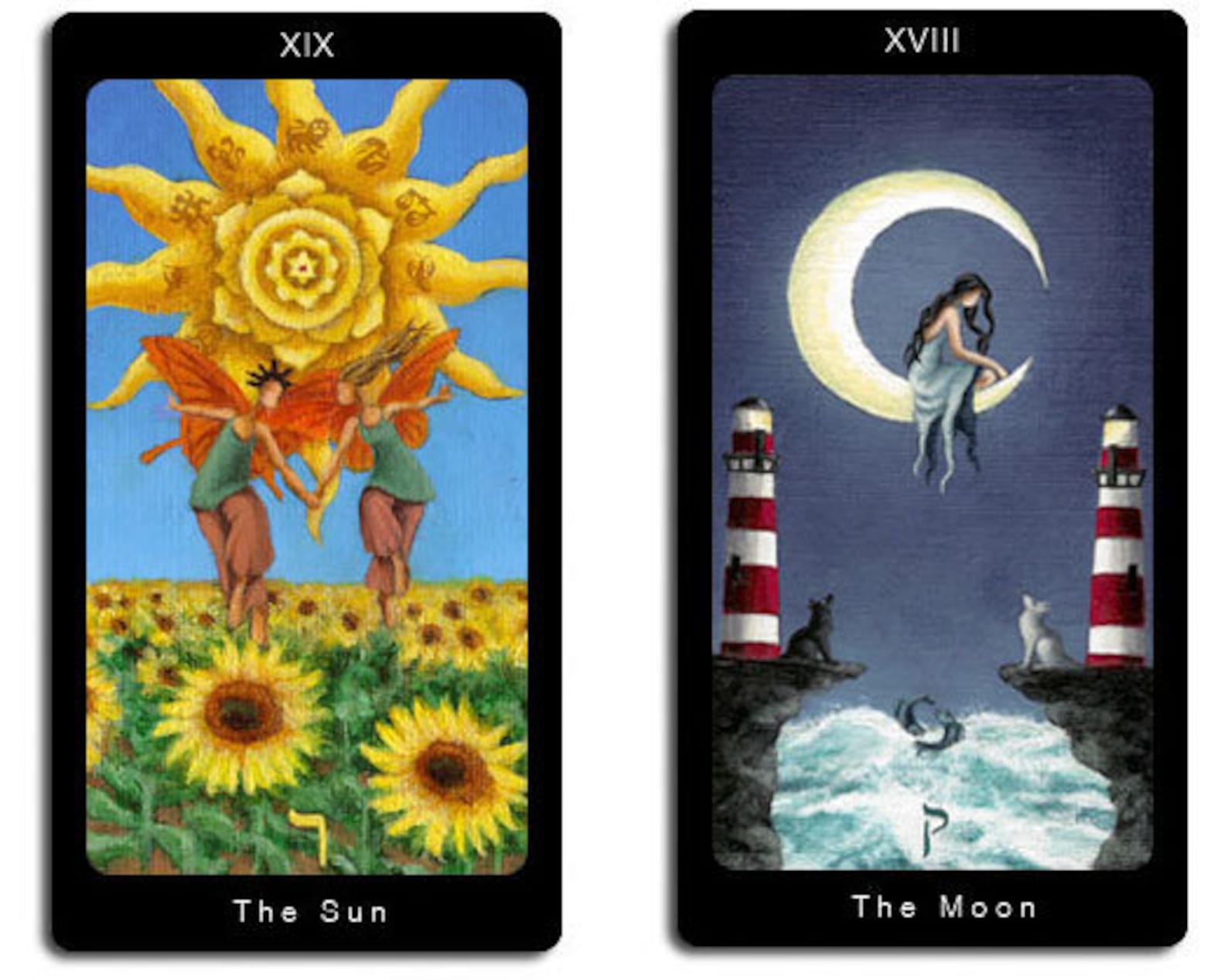 Солнце таро с другими картами. Таро Sun and Moon Tarot/. Колода Таро Луна и солнце. Sun and Moon Tarot галерея. Карты Таро the Sun и the Moon.