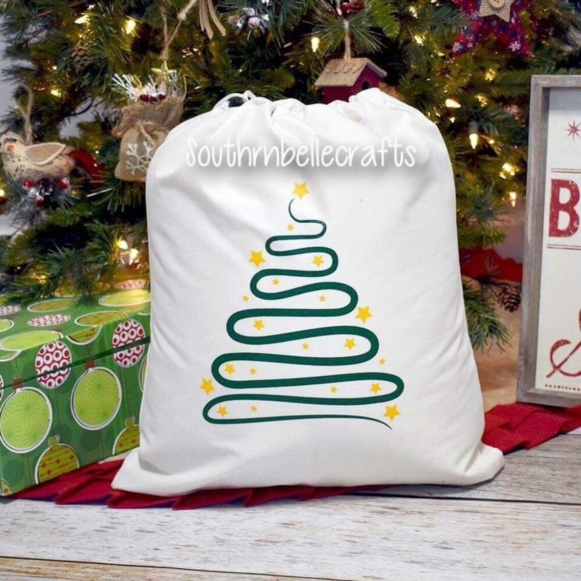 Christmas gift sacks | Etsy