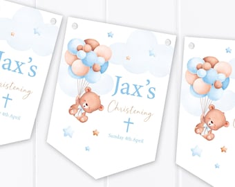 2 Striscioni Personalizzabili Per Battesimo E Comunione - Grandi, Rosa, Stampa Su Carta - 2x3 Metri Circa