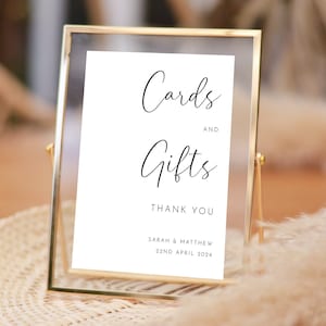 Wedding Table Signs - Personalise with any text - A5, A4, A3 or A2 Cards or Foam boards