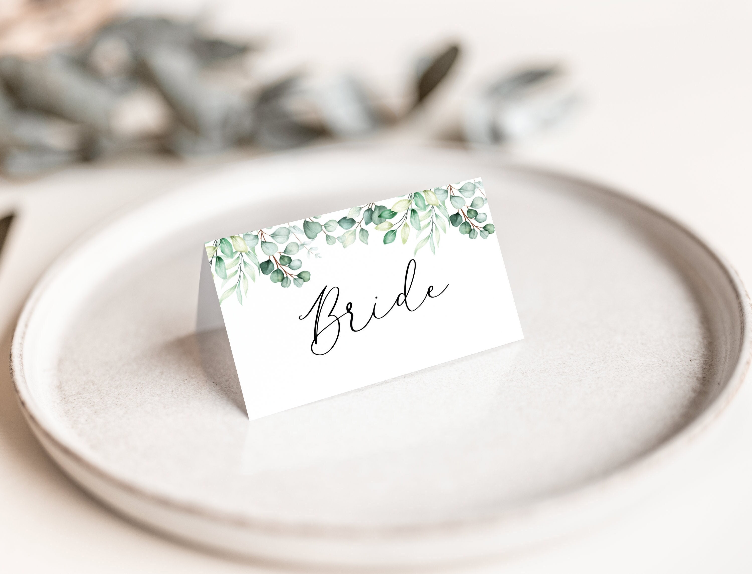 personalized seating cards