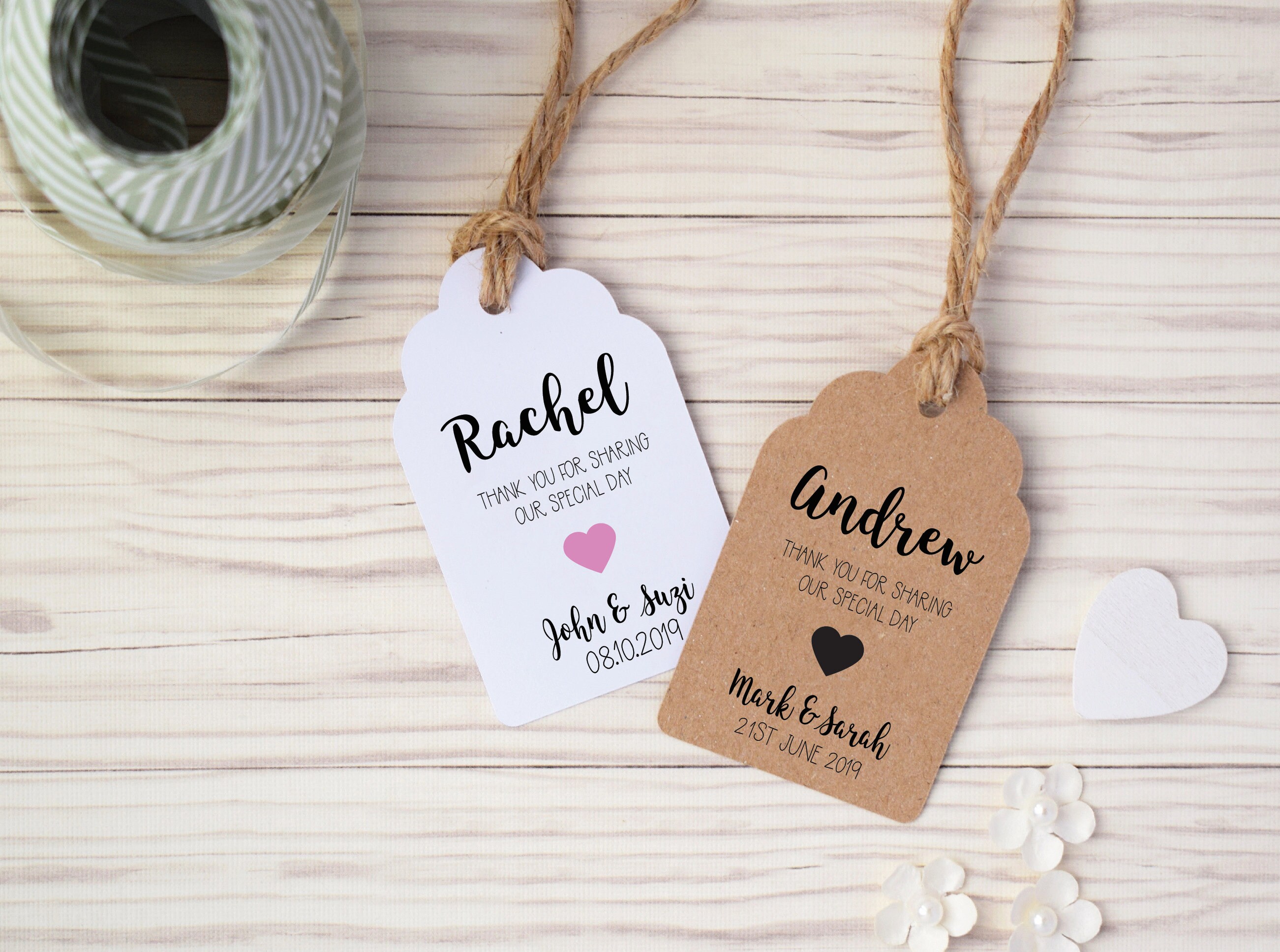 Personalised Wedding Place Name Tags Seating Cards / 3 Card Etsy UK