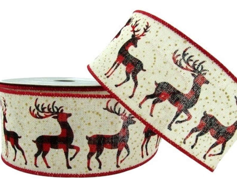 Wired Hessian Christmas Ribbons Decoration Gift Wrapping Wreaths Tree Bows