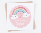 Biglietto d'auguri personalizzato per il compleanno di un barboncino, biglietto per cani fatto a mano - Italia