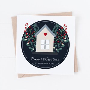 Erste Weihnachten in deinem neuen Haus Karte - 1. Weihnachten in deinem neuen Haus CC32