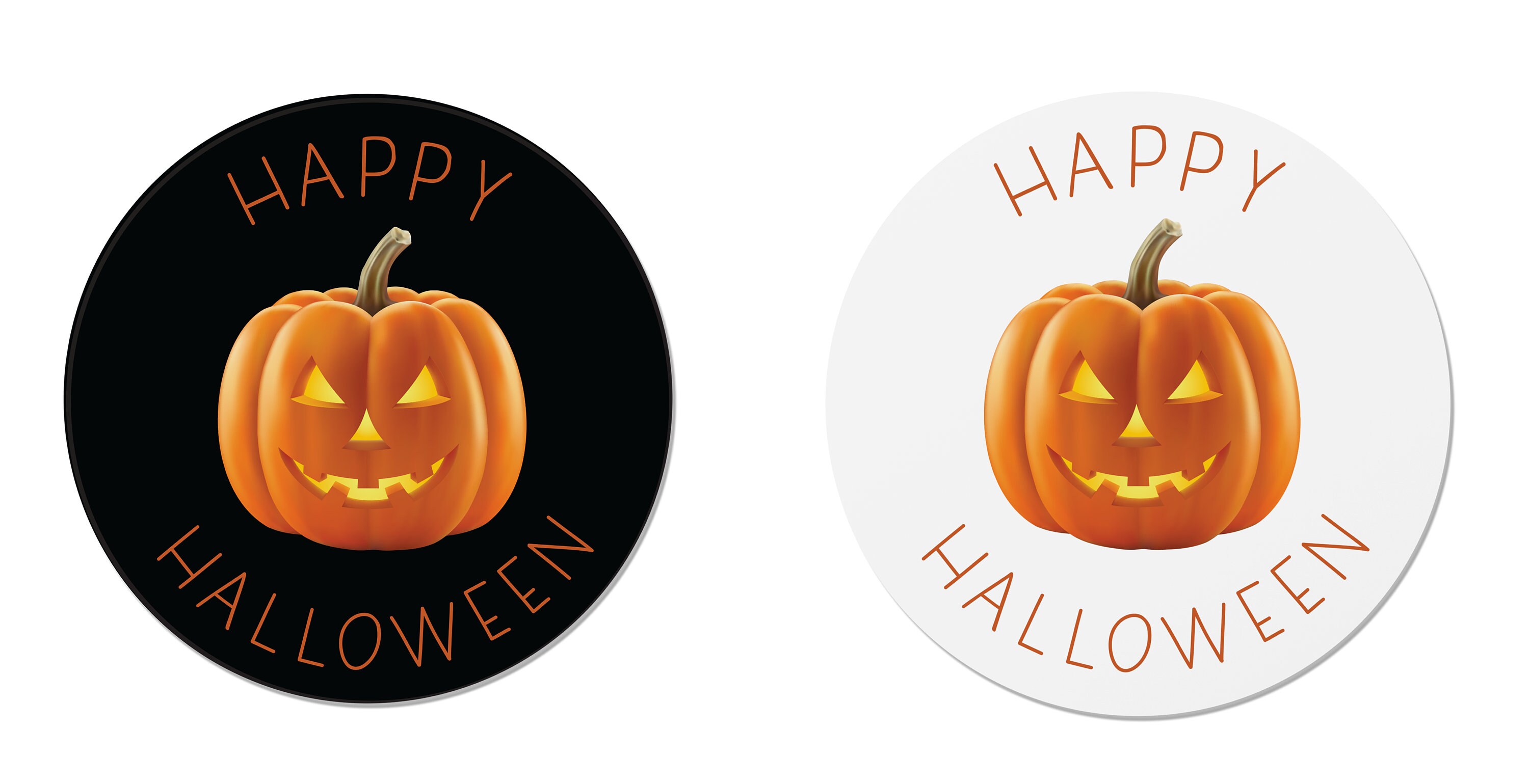 26 Bolsas De Halloween Naranjas Con Rayas Y 26 Pegatinas Divertidas Para Fiestas Y Truco O Trato