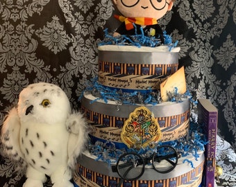harry potter diaper cake ideas