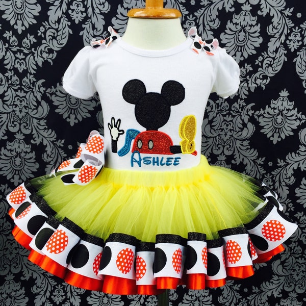 Mickey Mouse Tutu Etsy