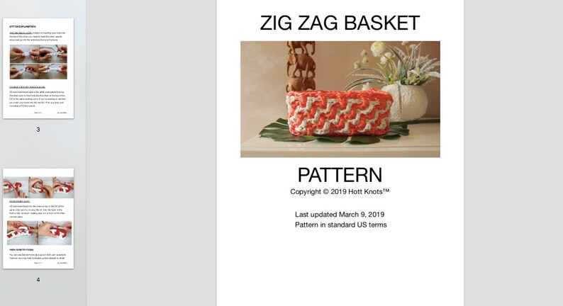 Crochet Basket Pattern, Intermediate Pattern, Storage Baskets, Crochet Pattern, Basket, Nursery Decor, Gift, Extreme Knitting, T-shirt Yarn image 3