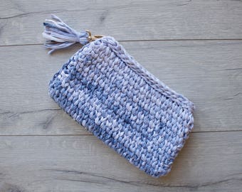 Small Bag Pattern, Clutch Tutorial, Crochet Bag Pattern, Crochet Purse Pattern, Crochet Patterns, Easy Crochet Pattern, tshirt pattern