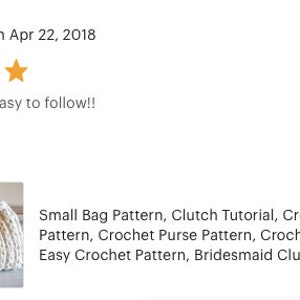 Small Bag Pattern, Clutch Tutorial, Crochet Bag Pattern, Crochet Purse Pattern, Crochet Patterns, Easy Crochet Pattern, Bridesmaid Clutch image 8