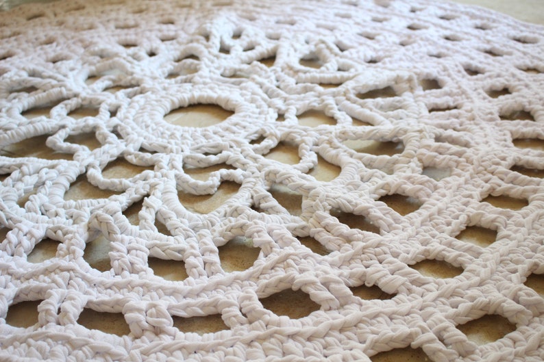 Doily Rug Pattern, Crochet Rug Pattern, Crochet Pattern, Hygge Rugs ...