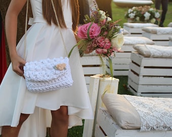 Junior Bridesmaid, Flower Girl, Will you be my, Crochet Patterns, Easy Crochet Pattern, Flower Girl bag, Flower Girl Purse