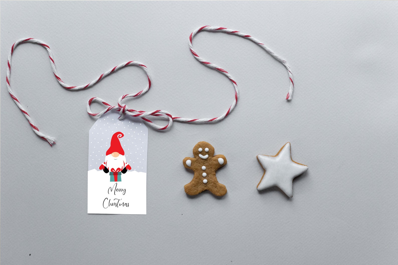 Christmas Gnome Gift Tags: Printable Holiday Tags (digital File) - Etsy