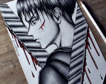 Levi - Signed Art Print