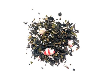 Organic Loose Leaf Tea: Peppermint Frost Handcrafted in Small Batches