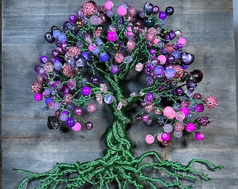 Bloom - Scultura in filo metallico