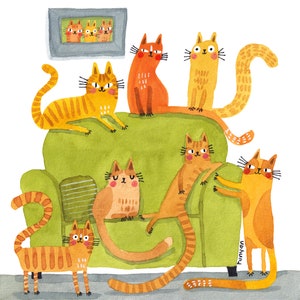 GINGER CAT LOVE
