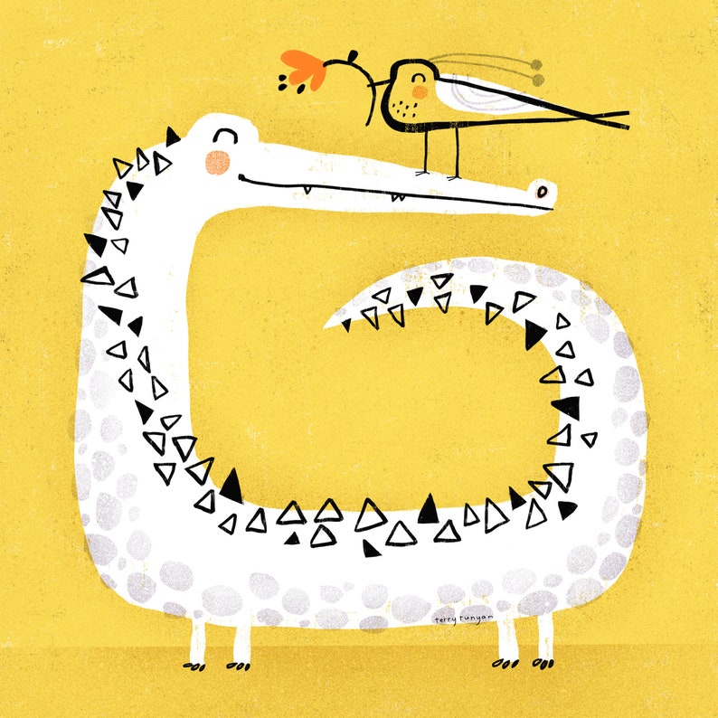 Crocodile Gift | Etsy