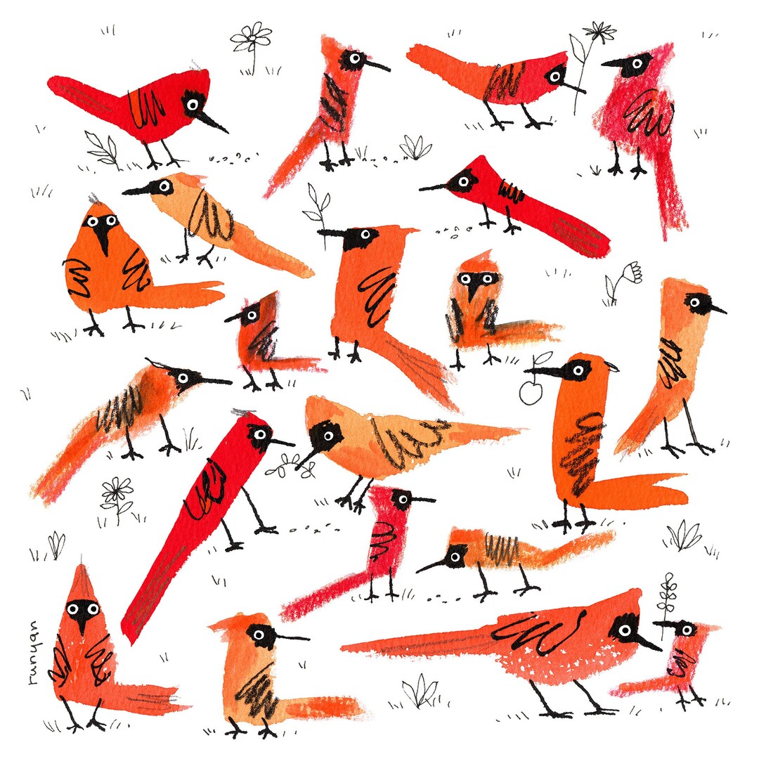 CARDINAL DISPLAY - Etsy