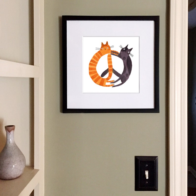 World Peace Cats Etsy