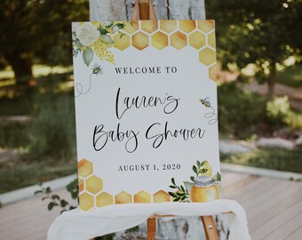 bumble bee baby shower theme